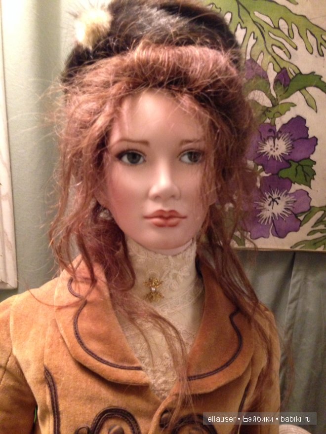 Моя Анна Каренина. Авторская фарфоровая кукла Лили от Ангелы и Джона Баркер