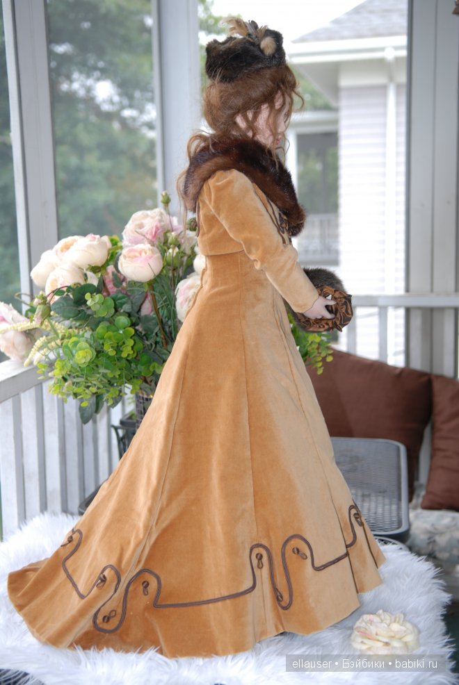 Моя Анна Каренина. Авторская фарфоровая кукла Лили от Ангелы и Джона Баркер