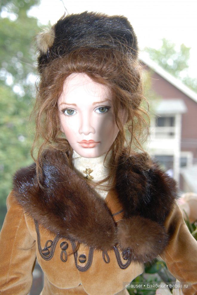 Моя Анна Каренина. Авторская фарфоровая кукла Лили от Ангелы и Джона Баркер