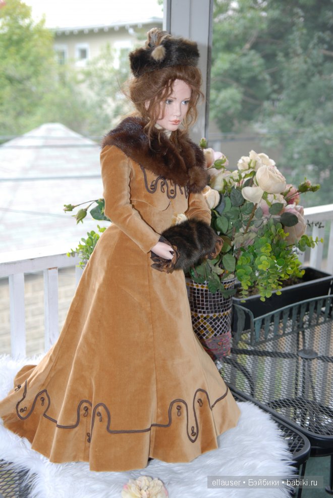 Моя Анна Каренина. Авторская фарфоровая кукла Лили от Ангелы и Джона Баркер