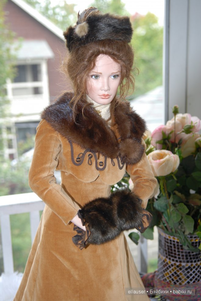 Моя Анна Каренина. Авторская фарфоровая кукла Лили от Ангелы и Джона Баркер