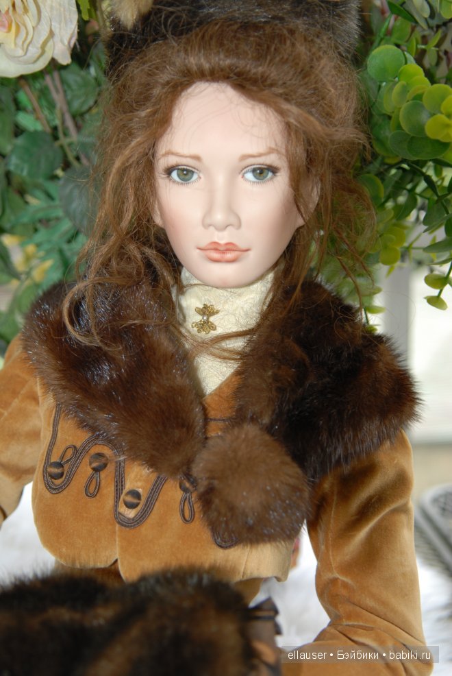 Моя Анна Каренина. Авторская фарфоровая кукла Лили от Ангелы и Джона Баркер