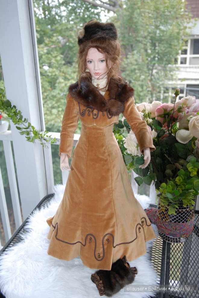 Моя Анна Каренина. Авторская фарфоровая кукла Лили от Ангелы и Джона Баркер