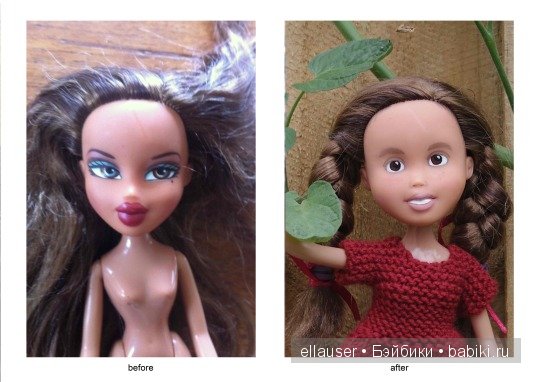 Если смыть макияж с куклы | Бэйбики Если смыть макияж с куклы