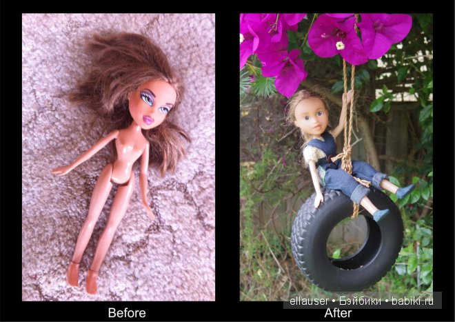 Если смыть макияж с куклы | Бэйбики Если смыть макияж с куклы