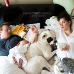Каково это иметь детей или Счастье быть родителями.  Фотограф Даниэль Гюнтер.