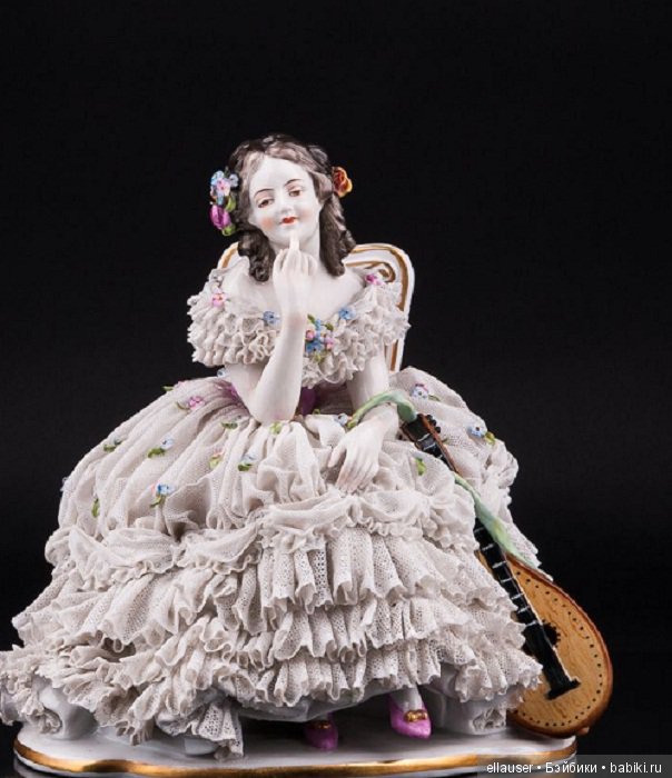 Дрезденские «кружевницы»: В чём секрет фарфоровых статуэток, которые словно одеты в изящные наряды