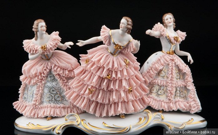 Дрезденские «кружевницы»: В чём секрет фарфоровых статуэток, которые словно одеты в изящные наряды