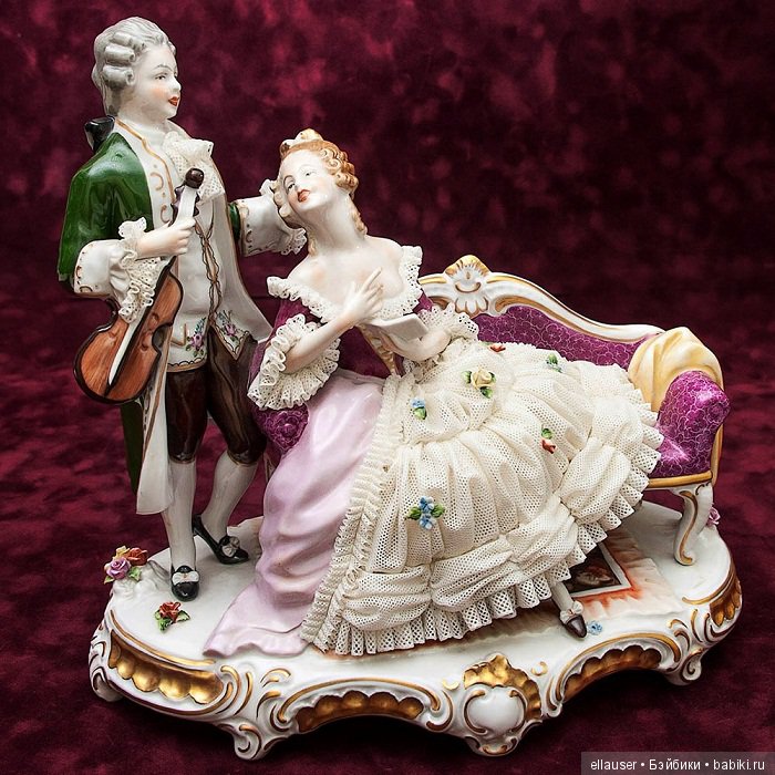 Дрезденские «кружевницы»: В чём секрет фарфоровых статуэток, которые словно одеты в изящные наряды