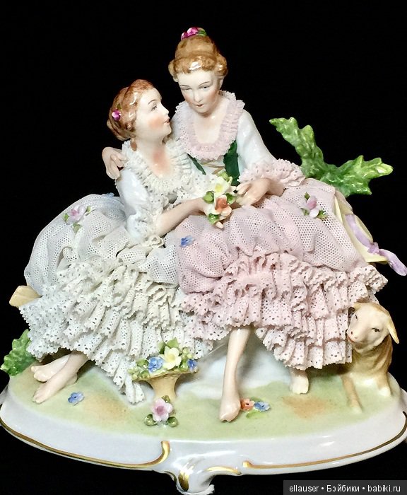 Дрезденские «кружевницы»: В чём секрет фарфоровых статуэток, которые словно одеты в изящные наряды