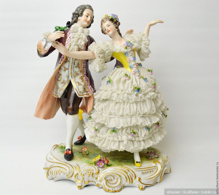 Дрезденские «кружевницы»: В чём секрет фарфоровых статуэток, которые словно одеты в изящные наряды (фото 9)