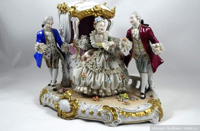 Дрезденские «кружевницы»: В чём секрет фарфоровых статуэток, которые словно одеты в изящные наряды