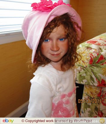 Пиппи. Первый взгляд — Куклы Steve & Angela Clark (Кларк): английский фарфор (фото 4)