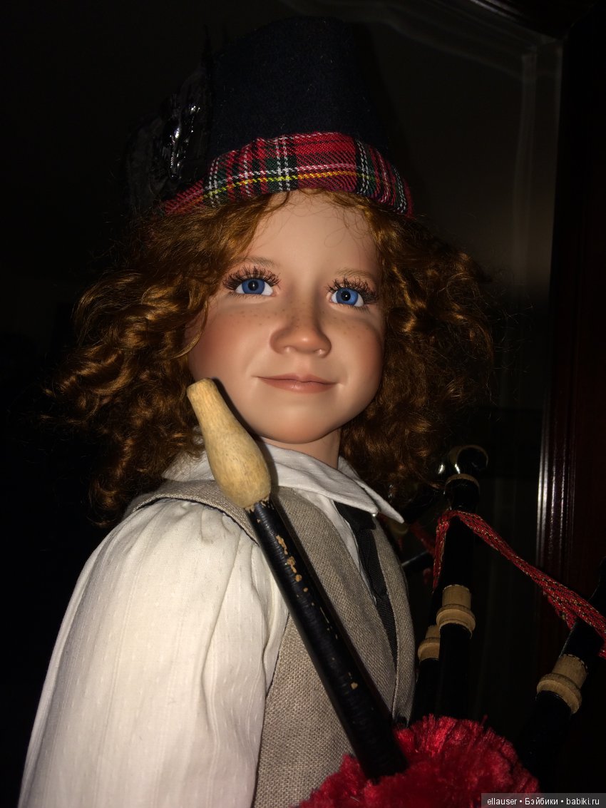 Пиппи. Первый взгляд — Куклы Steve & Angela Clark (Кларк): английский фарфор