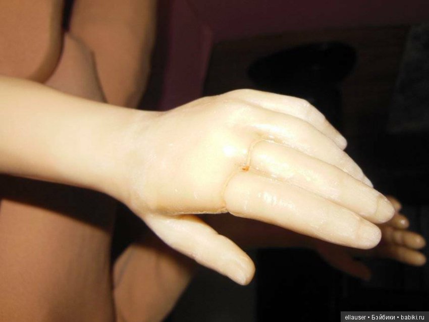 Помощь в реставрации резиновой куколки