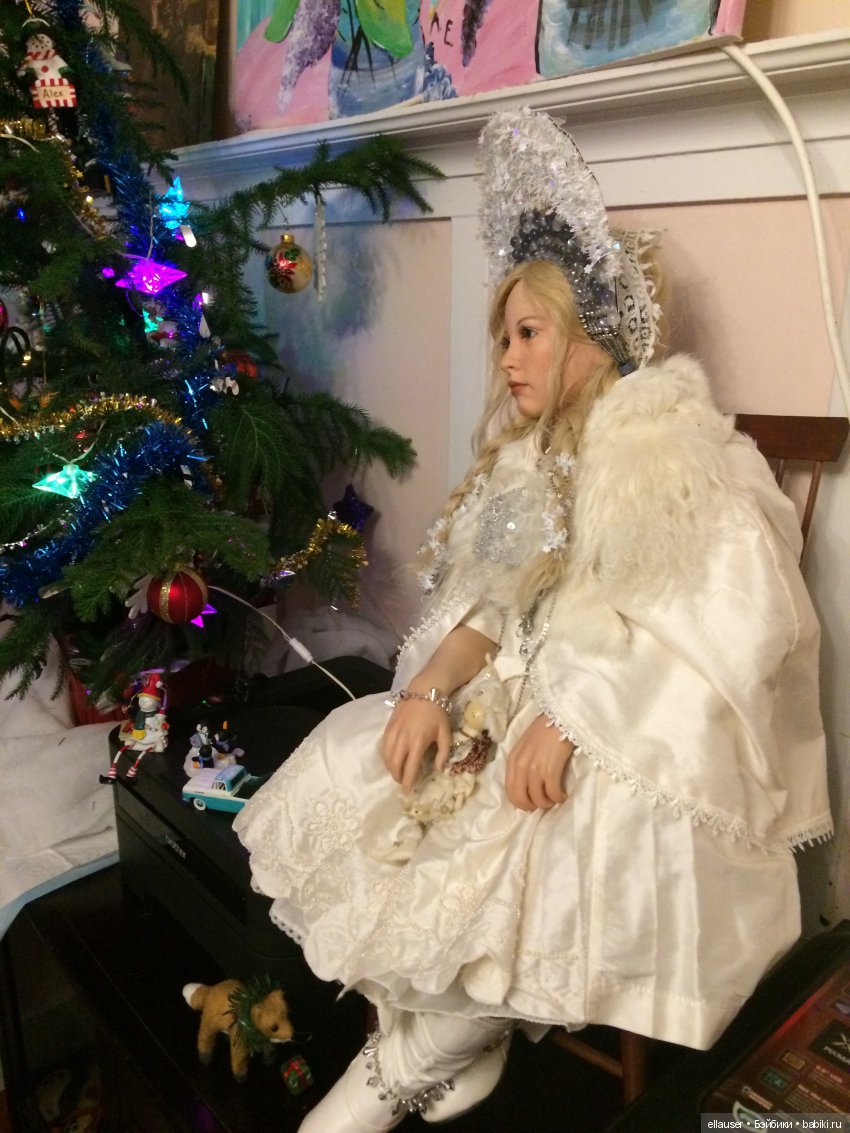 Снегурочка поздравляет всех с Новым 2020 годом