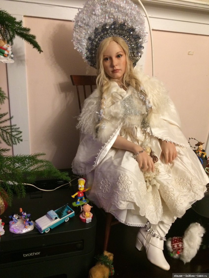 Снегурочка поздравляет всех с Новым 2020 годом (фото 9)