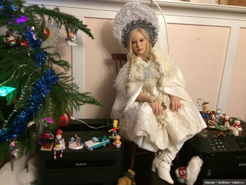 Снегурочка поздравляет всех с Новым 2020 годом (фото 8)