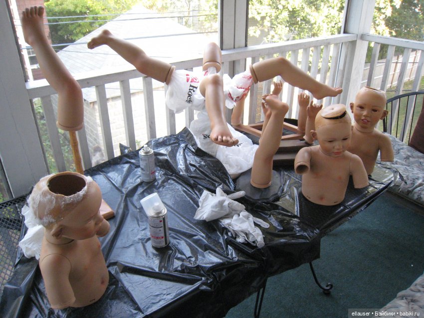 Продолжение переделок моих старых Химочек