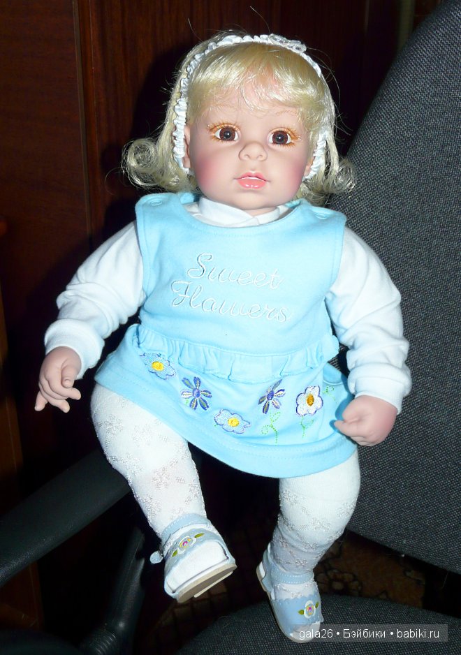 Маленькая Таюшка-заюшка, фирма Adora, Baby-2007 г. выпуска (фото 9)