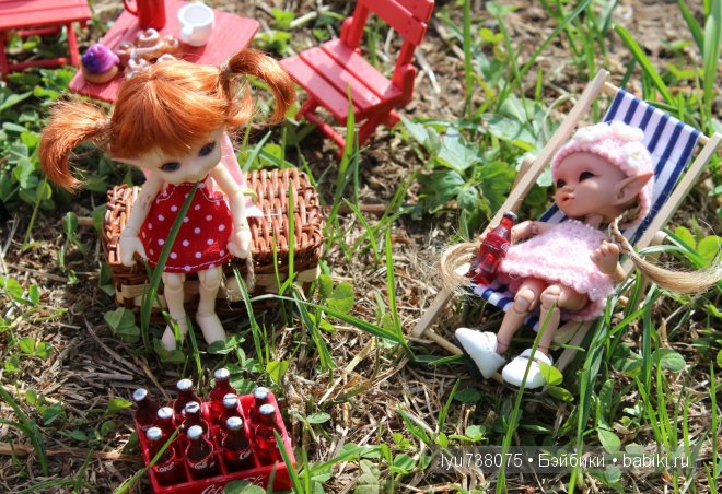 Наконец и к нам пришло лето. Малыши-реалики на природе