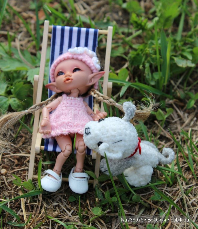 Наконец и к нам пришло лето. Малыши-реалики на природе (фото 2)