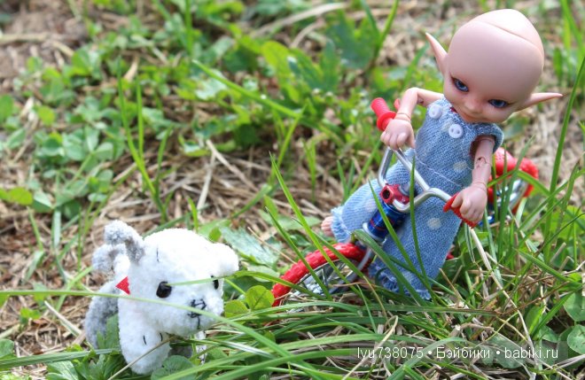 Наконец и к нам пришло лето. Малыши-реалики на природе (фото 10)