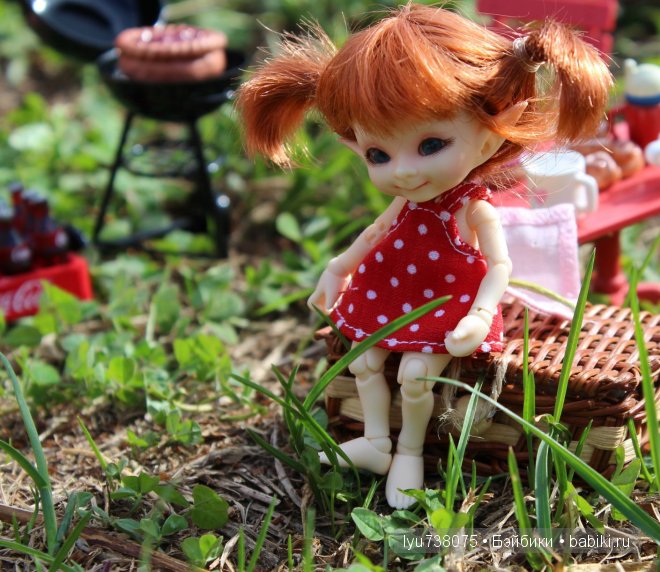 Наконец и к нам пришло лето. Малыши-реалики на природе (фото 8)