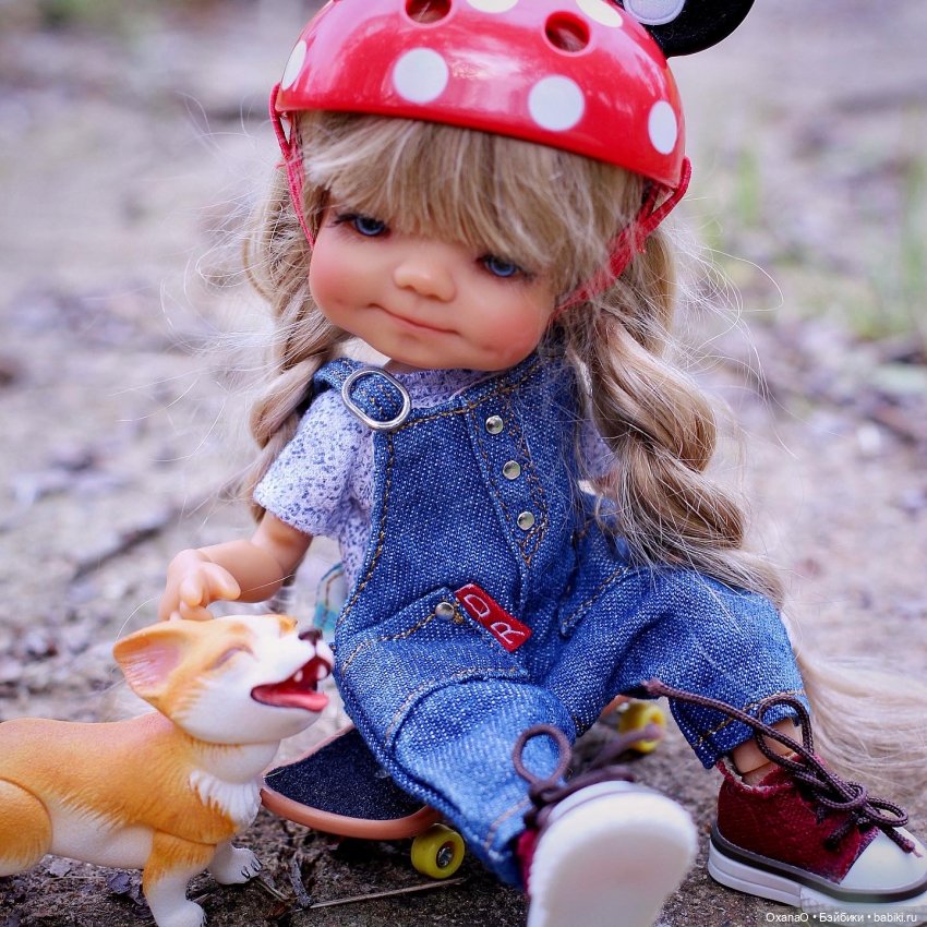 Глаша и новый друг — Куклы Meadow dolls (Медовушки): BJD (БЖД) (фото 3)