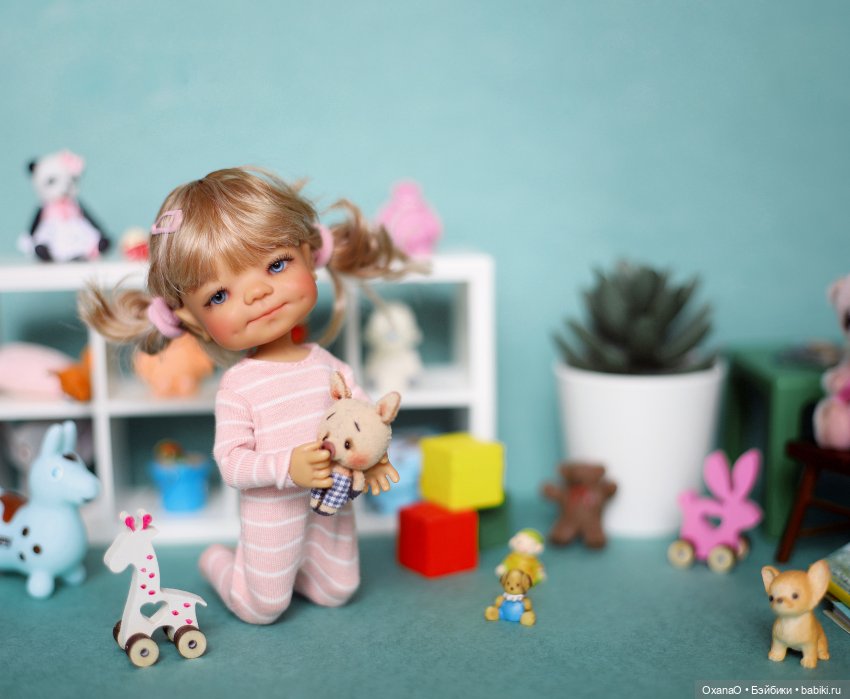 Как проводит время Глаша | Бэйбики Как проводит время Глаша — Куклы Meadow dolls (Медовушки): BJD (БЖД) (фото 9)