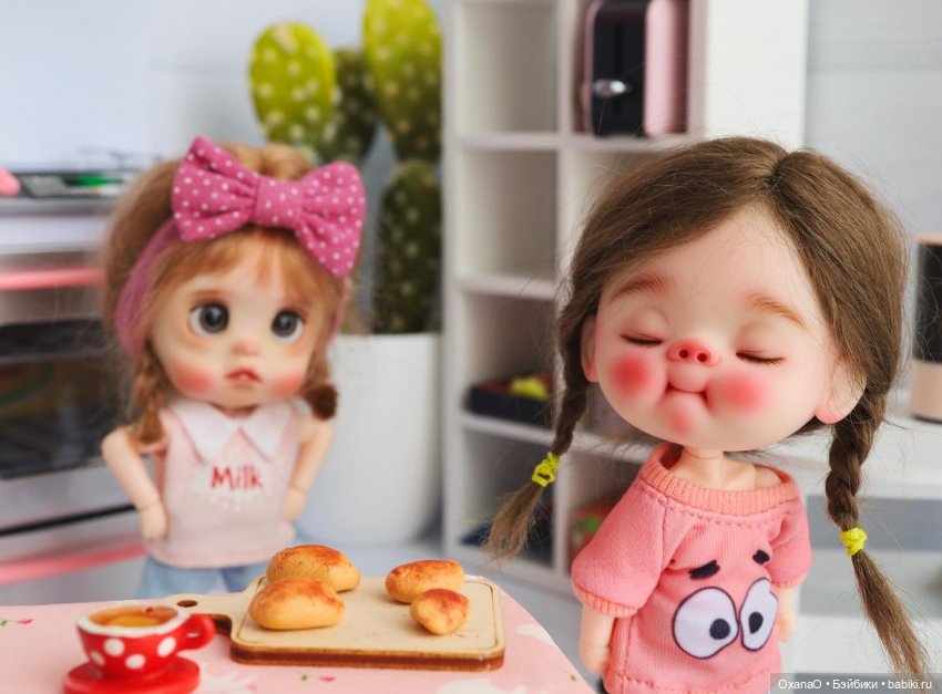 Как Ритуля пекла пироги — Куклы и тела Obitsu 11 (Ob11): гибриды (фото 7)