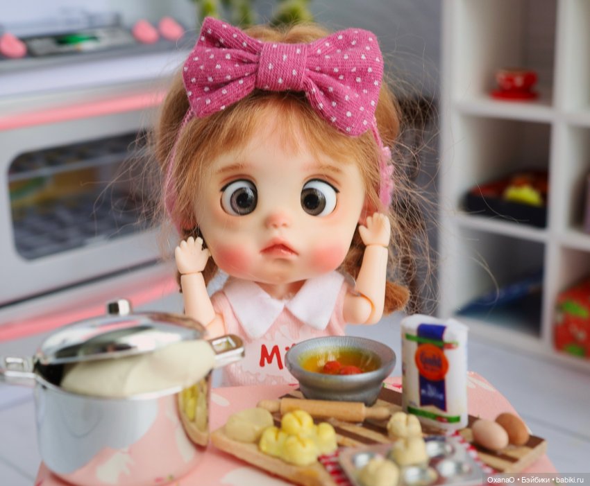 Как Ритуля пекла пироги — Куклы и тела Obitsu 11 (Ob11): гибриды (фото 4)