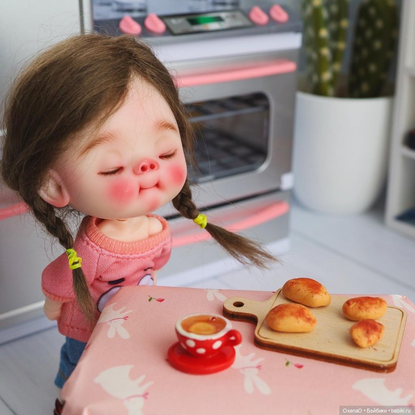 Как Ритуля пекла пироги — Куклы и тела Obitsu 11 (Ob11): гибриды (фото 6)