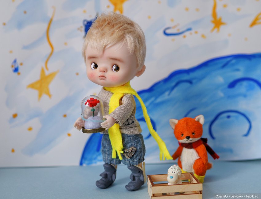 Маленький принц — Куклы Qbaby (Кьюбейби) Rodgerdoll: для тела Ob11 (фото 3)