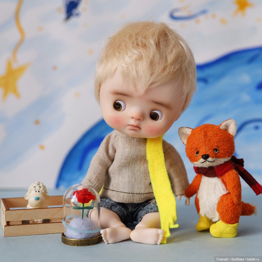 Маленький принц — Куклы Qbaby (Кьюбейби) Rodgerdoll: для тела Ob11 (фото 2)