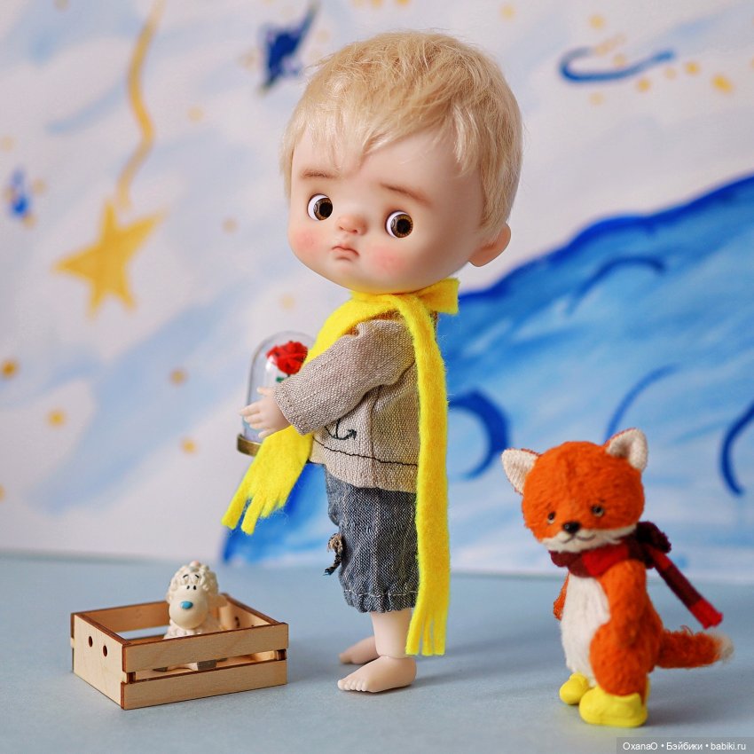 Маленький принц — Куклы Qbaby (Кьюбейби) Rodgerdoll: для тела Ob11 (фото 4)