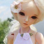 Хлоя и Анюта на речке