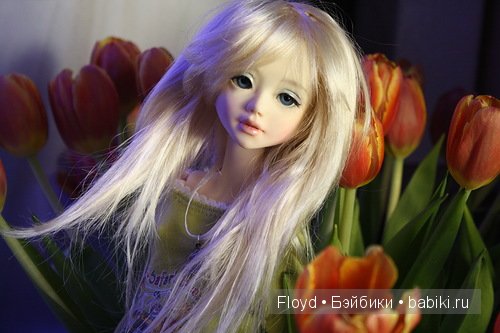 Юноа и тюльпаны — Куклы Unoa (Alchemic Labo): BJD (БЖД) от Gentaro Araki