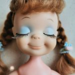 Редкая винтажная куколка