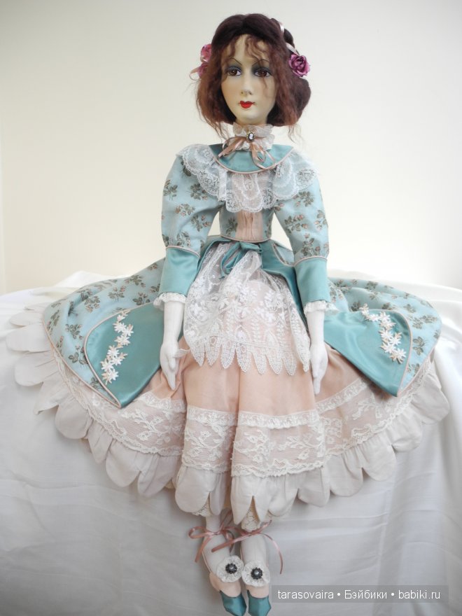 Мода moda: платья для антикварных и винтажных кукол