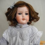 Новый образ антикварной куклы Арманд Марсель, молд 390