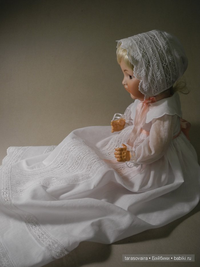 Крестильный комплект для антикварного пупса | Бэйбики Крестильный комплект для антикварного пупса (фото 7)