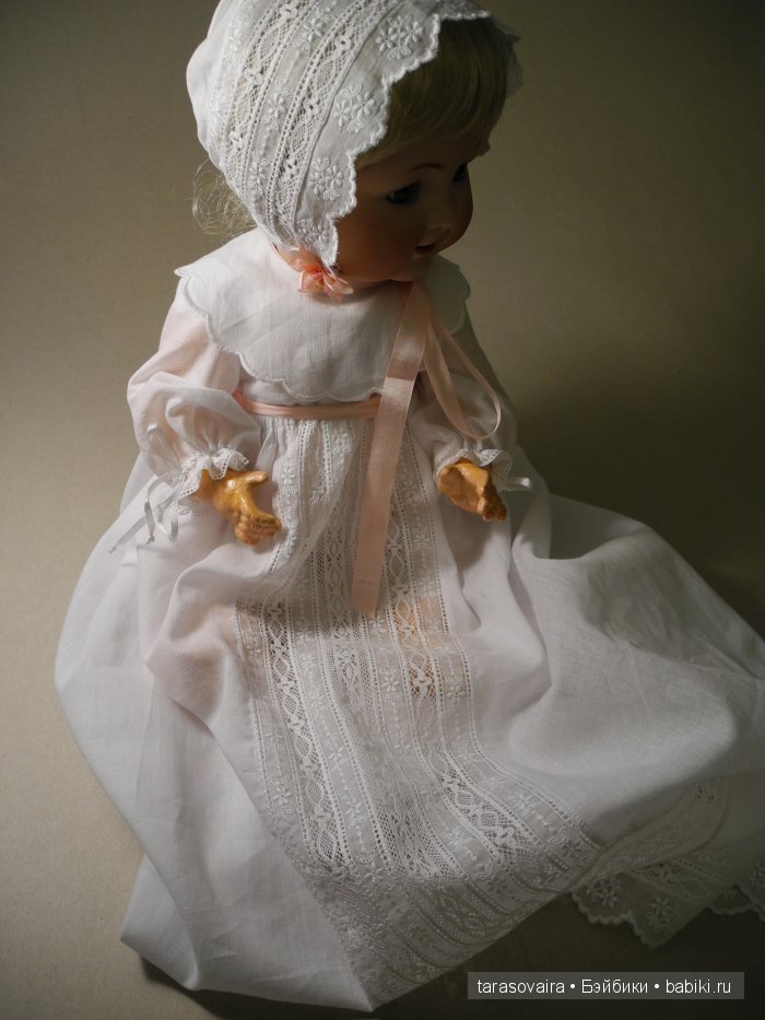 Крестильный комплект для антикварного пупса | Бэйбики Крестильный комплект для антикварного пупса (фото 8)