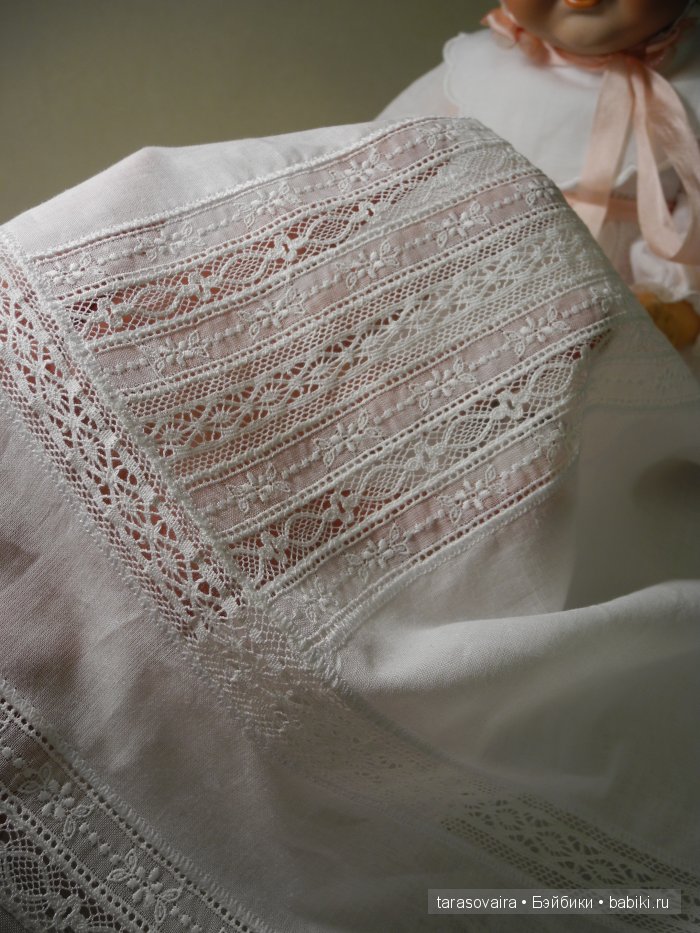 Крестильный комплект для антикварного пупса | Бэйбики Крестильный комплект для антикварного пупса (фото 5)