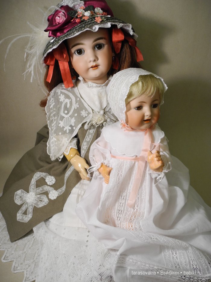 Крестильный комплект для антикварного пупса | Бэйбики Крестильный комплект для антикварного пупса (фото 10)
