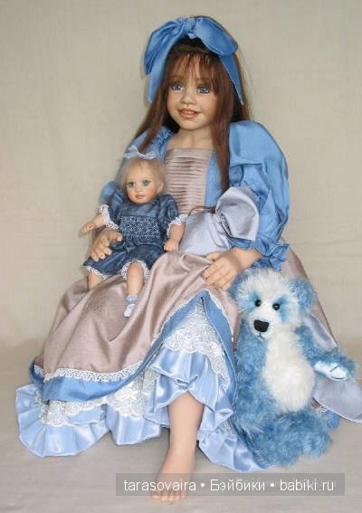 Как я изменила куклу — Куклы Rose Marie Strydom (Стридом): элитный фарфор (фото 9)