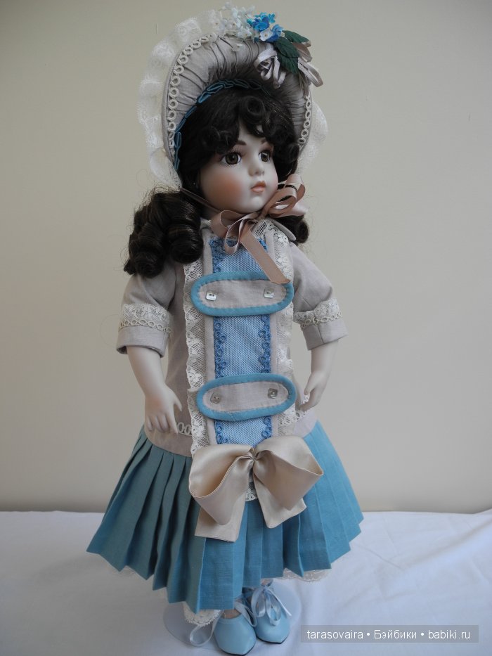 Кукольная мода.Платье с пластроном (фото 9)