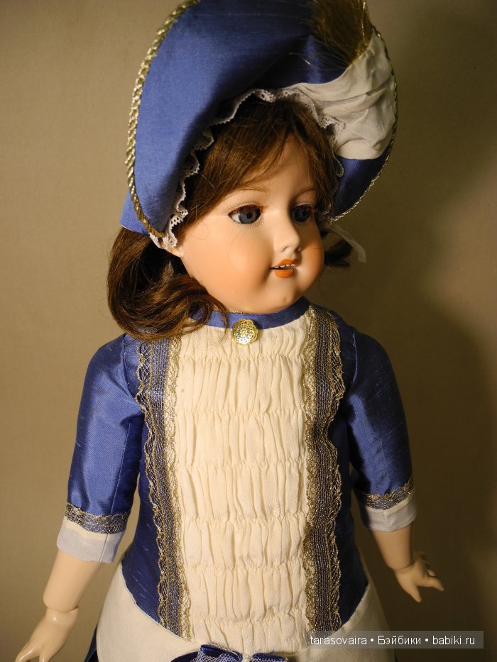 Кукольная мода.Платье с пластроном (фото 2)