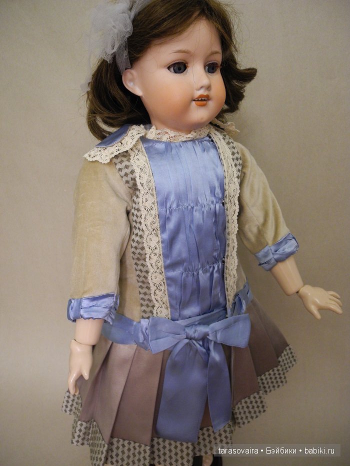 Кукольная мода.Платье с пластроном (фото 5)