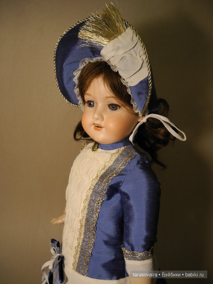 Кукольная мода.Платье с пластроном (фото 4)